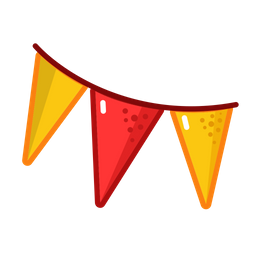 Free Flags Party Fun Icon