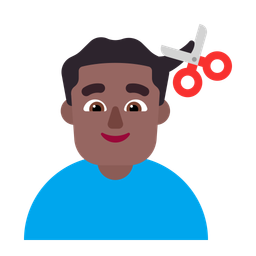 Free Getting Haircut Flat Icon