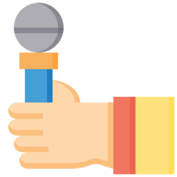 Free Interview Mic Recording Icon