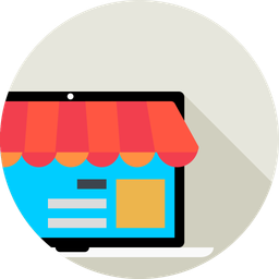 Free Online Shop Store Icon
