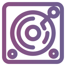 Free Record Player Record Music Icon