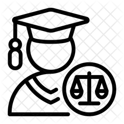 法学生、法律、学生 アイコン