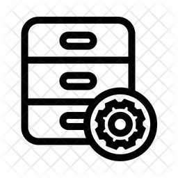 アーカイブ、設定、構成 アイコン