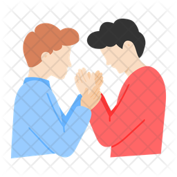 許し、和解、謝罪 アイコン