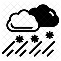 吹雪、雪、冬 アイコン