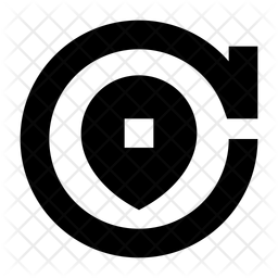 위치 화살표 핀 아이콘