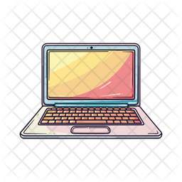 ノートパソコン、コンピューター、ビジネス アイコン