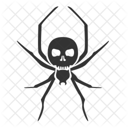 致命的なクモ、クモ、有毒なクモ アイコン