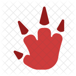 알로사우루스 자연 역사 아이콘