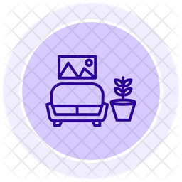 室内装飾 アイコン