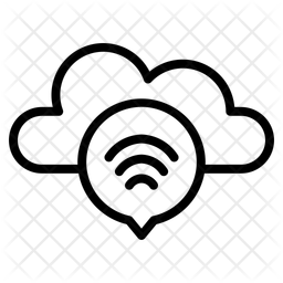 클라우드 와이파이 아이콘