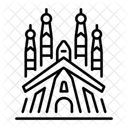 사그라다 파밀리아 성당 고딕 아이콘