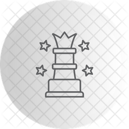 체스 퀸 체스 퀸 아이콘 강력한 체스 말 아이콘