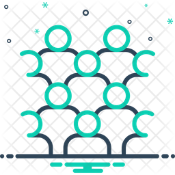 대중 집단 군중 아이콘