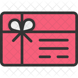 상품권 상품권 선물 아이콘