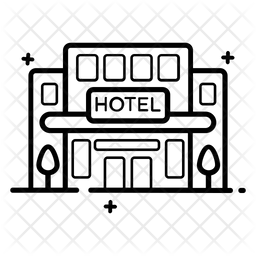 호텔 모텔 여관 아이콘