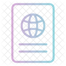 여권 여행 사진 아이콘