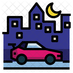 경주용 자동차 경주 경주 아이콘