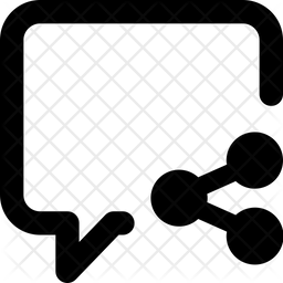 채팅 공유 채팅 공유 아이콘