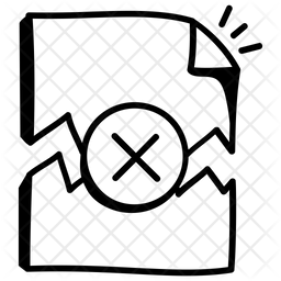 파일이 손상되었습니다 아이콘