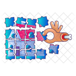 퍼즐풀이 퍼즐 해결책 아이콘