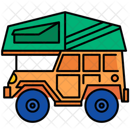 오프로드 자동차 자동차 차량 아이콘