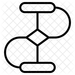 흐름도 프로세스 흐름 아이콘