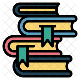 책 도서관 공부 아이콘