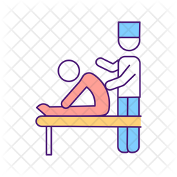 전문 물리치료  아이콘