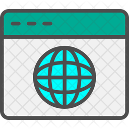 웹 주소 주소 웹사이트 아이콘