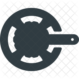 チェーンホイール、ドライブトレイン、コンポーネント アイコン