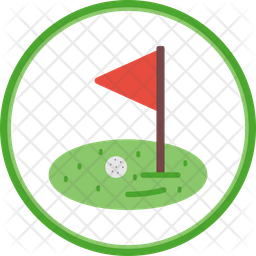 골프 목표  아이콘