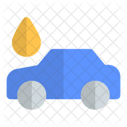 디젤 자동차  아이콘