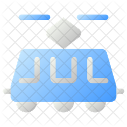 무궤도 전차 버스 전기 아이콘