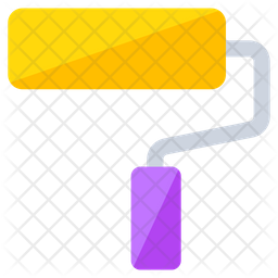 페인트 롤러  아이콘