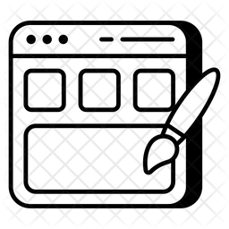 웹 환경  아이콘