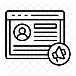 Account Based Marketing  Icon