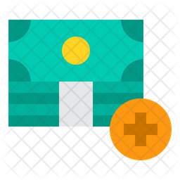 Money Cash Plus Icon