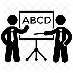 Alphabete Lernen Englischunterricht Englischlehrer Symbol