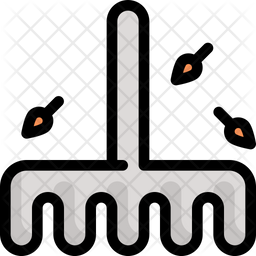 Ancinho Folhas Folha Ícone