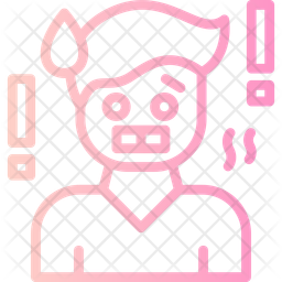 Anxiety Worry Nervousness Icon