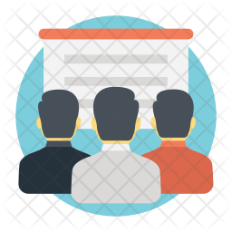 Apprentissage collaboratif  Icône
