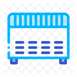 Aquecimento Eletronico Casa Ícone