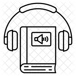 Audio Book Dictionary Songs Book Icon