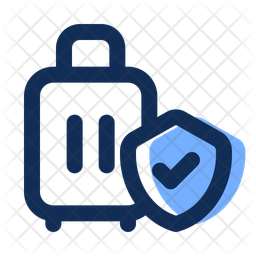 Baggage Insurance Travel Icon