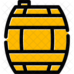 Barrel Container Storage Icon