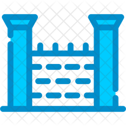 Mur Barriere Cloison Icône