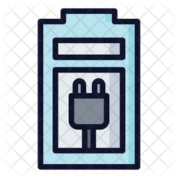 Battery Charging  Icon