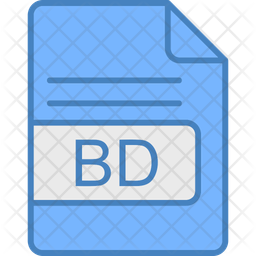 Bd、ファイル、フォーマット アイコン