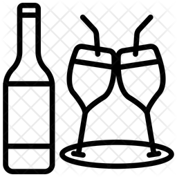 Beverages Line Icon Icon